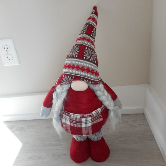 No Eyes Gnomes, Set of 2, Winter Jam Stretch - Picture 3 of 6